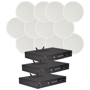 Adastra Smart Pack Multiroom 3 wifi-versterkers 6 zones 12 speakers