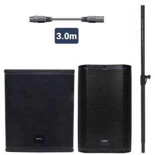 Citronic MonoSound A CS810A-bundel Subwoofer en Topspeaker