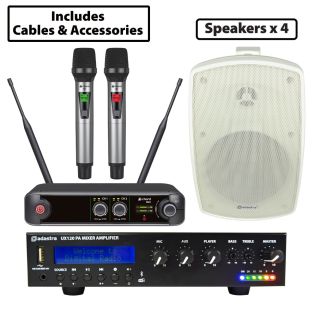 Compleet installatieset voor grote klaslokalen of kleine zalen (60 m2)