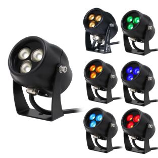 LEDJ Aspect IP65 Buitenspot 3W verkrijgbaar in 7 kleuren