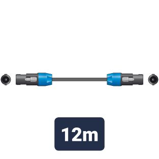 Speakon luidspreker kabel 12 meter