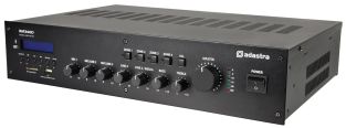 Adastra RM360D 100V 4 zone versterker met DAB+ BT USB/SD