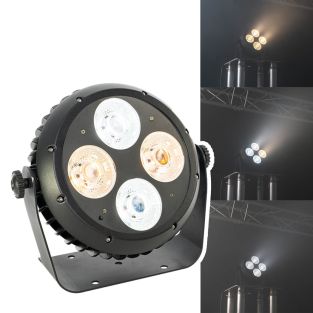 AFX CLUB-WHITE450-IP Cob led par projector 4x 50W koud/warm wit met aparte besturing IP^65