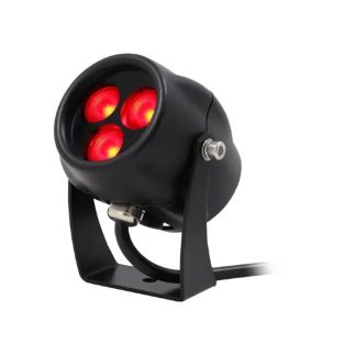LEDJ Aspect IP65 Buitenspot 3W Rood